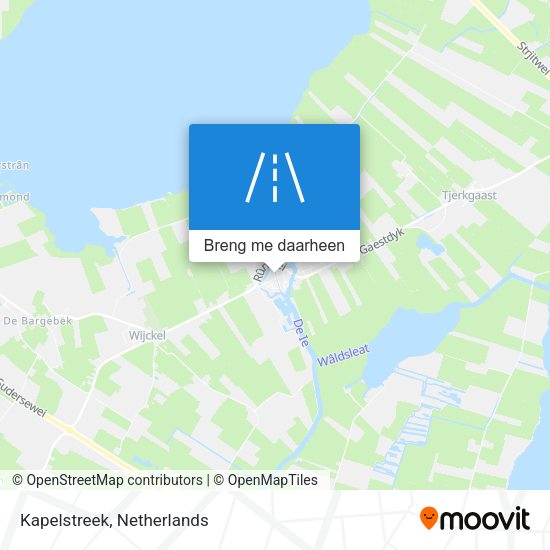 Kapelstreek kaart