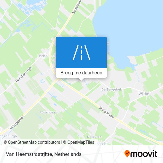 Van Heemstrastrjitte kaart