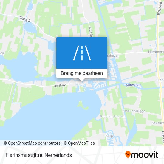 Harinxmastrjitte kaart