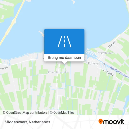 Middenvaart kaart