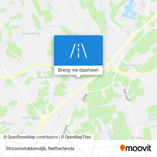 Stroomstukkendijk kaart