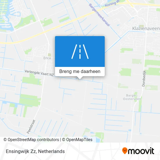 Ensingwijk Zz kaart