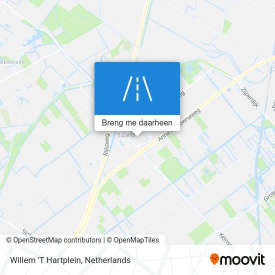 Willem 'T Hartplein kaart