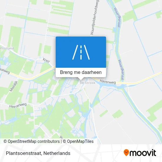 Plantsoenstraat kaart