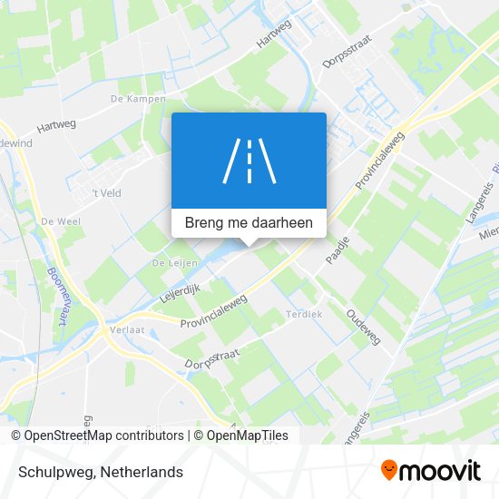 Schulpweg kaart