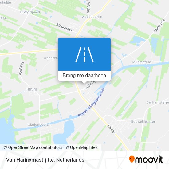 Van Harinxmastrjitte kaart