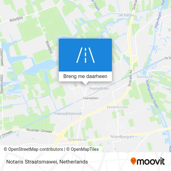 Notaris Straatsmawei kaart