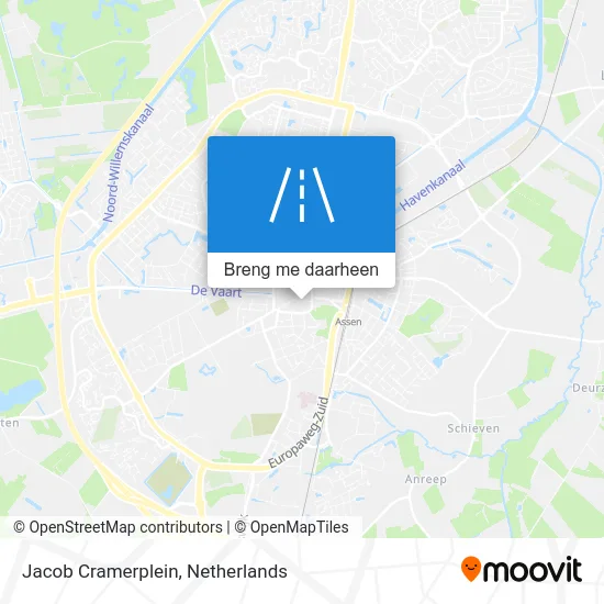 Jacob Cramerplein kaart