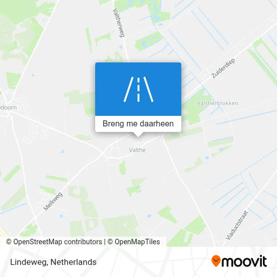 Lindeweg kaart