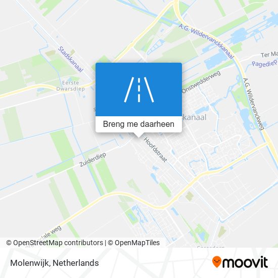 Molenwijk kaart