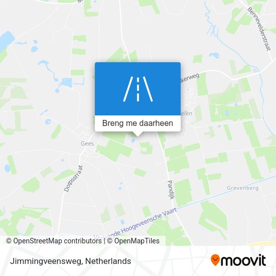 Jimmingveensweg kaart