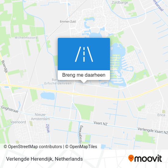 Verlengde Herendijk kaart