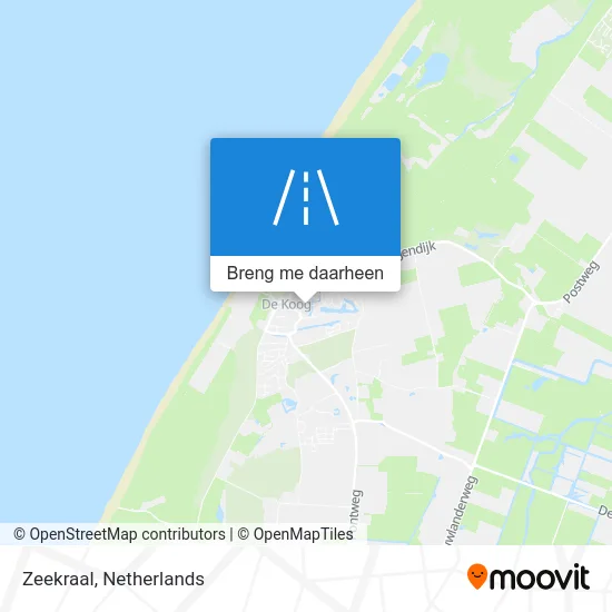 Zeekraal kaart