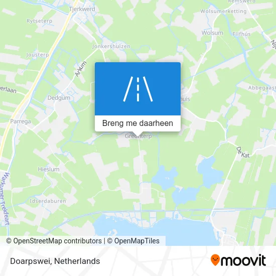 Doarpswei kaart