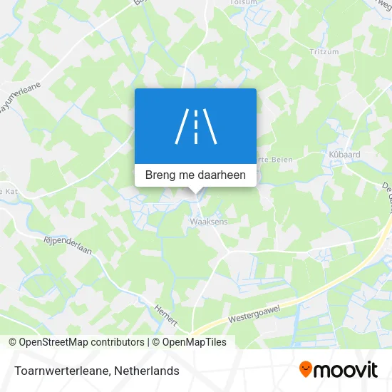 Toarnwerterleane kaart