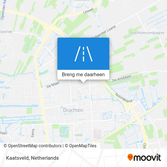 Kaatsveld kaart
