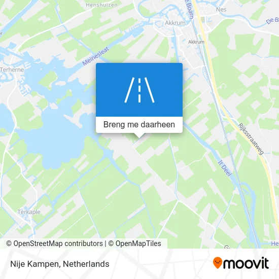 Nije Kampen kaart