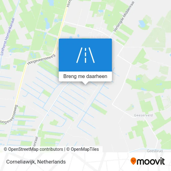 Corneliawijk kaart