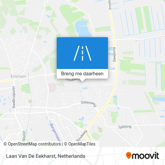 Laan Van De Eekharst kaart