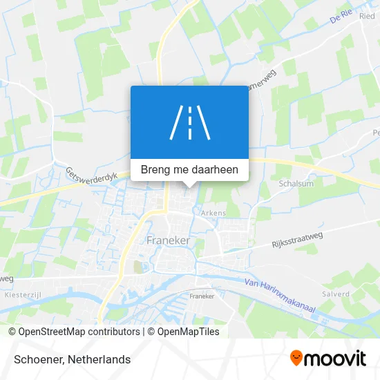 Schoener kaart