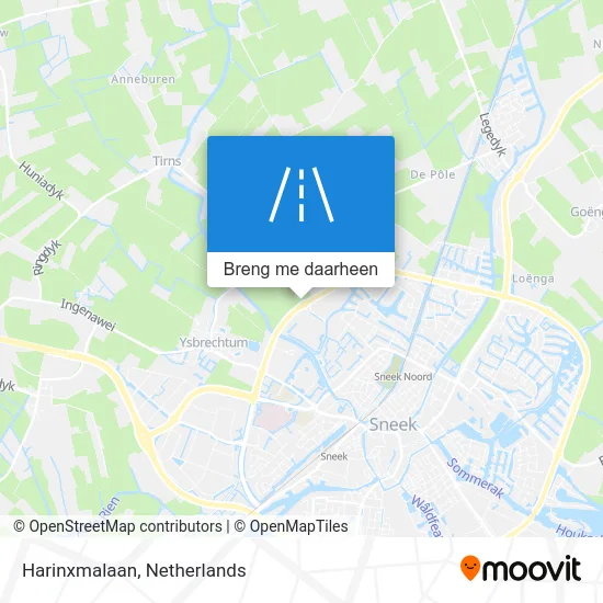 Harinxmalaan kaart