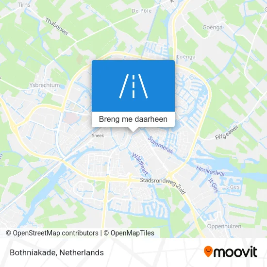 Bothniakade kaart