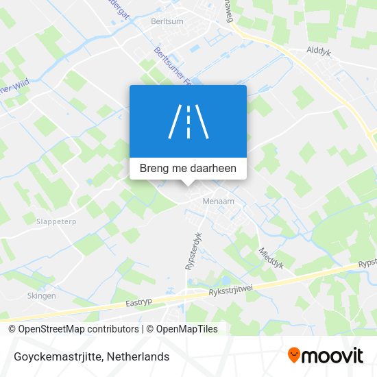 Goyckemastrjitte kaart