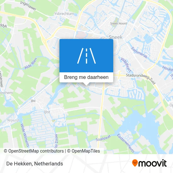 De Hekken kaart