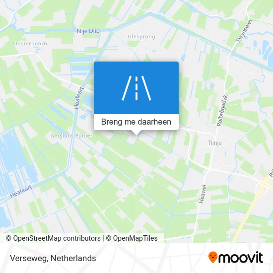 Verseweg kaart