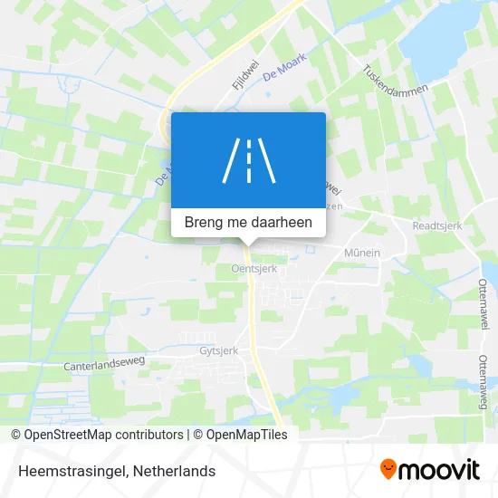 Heemstrasingel kaart