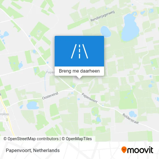 Papenvoort kaart
