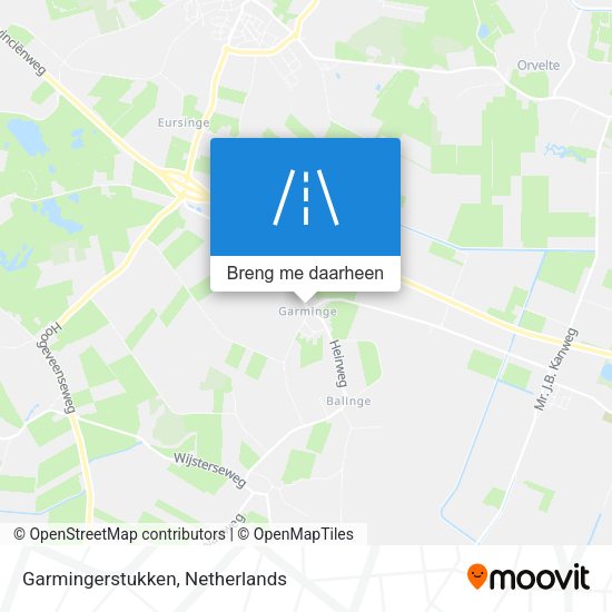 Garmingerstukken kaart