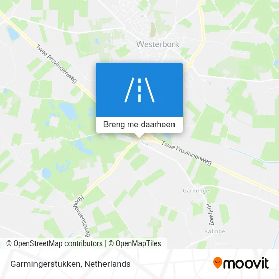 Garmingerstukken kaart