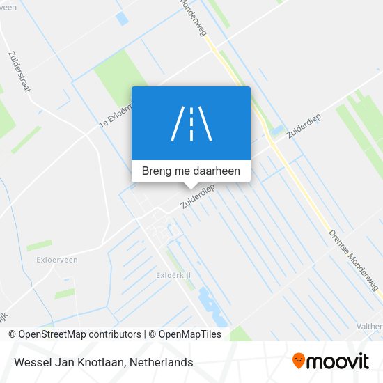 Wessel Jan Knotlaan kaart