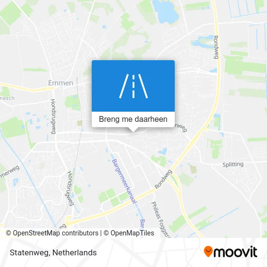 Statenweg kaart