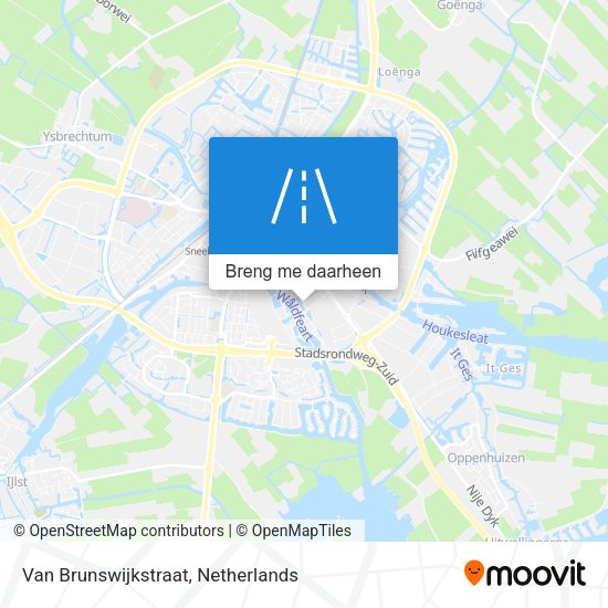 Van Brunswijkstraat kaart