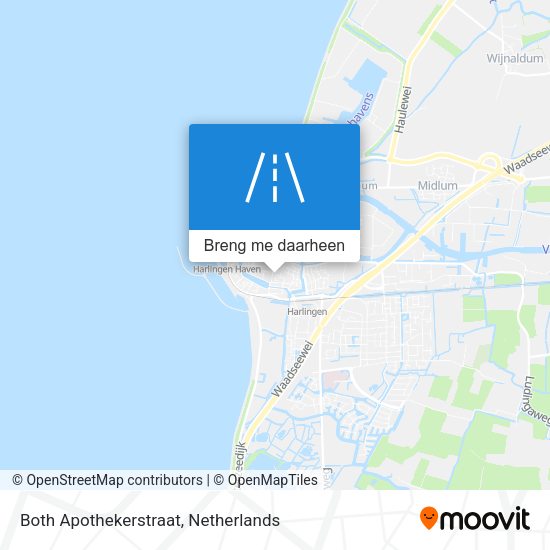 Both Apothekerstraat kaart