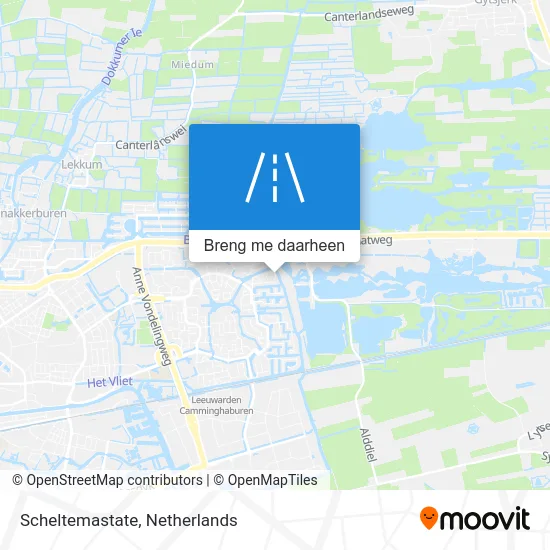 Scheltemastate kaart