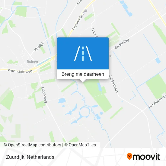 Zuurdijk kaart