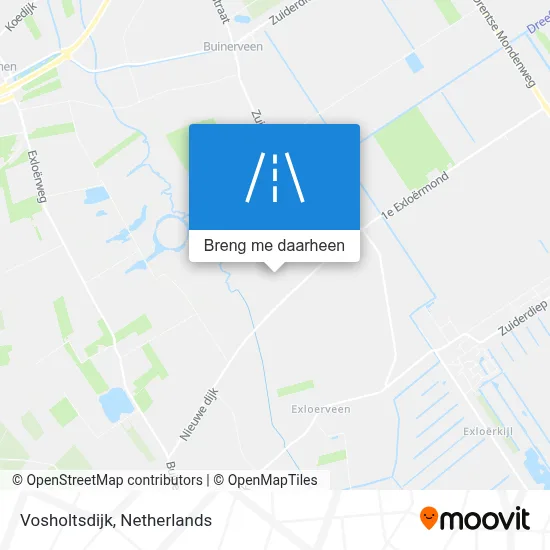 Vosholtsdijk kaart