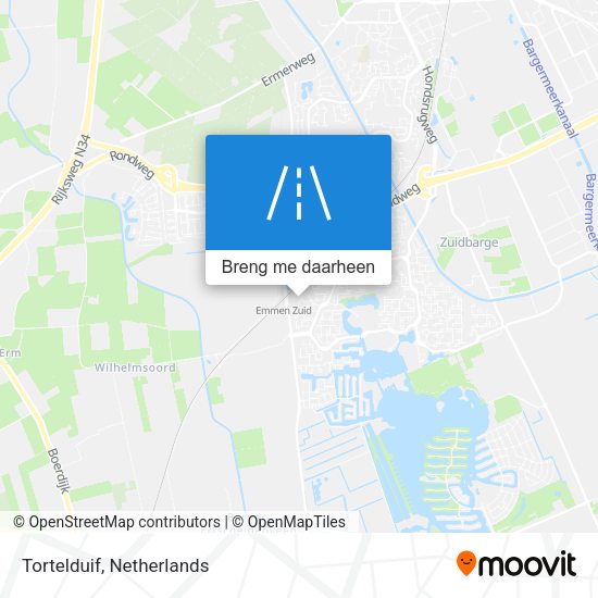 Tortelduif kaart