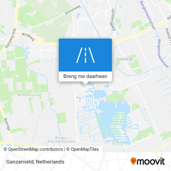 Ganzenveld kaart