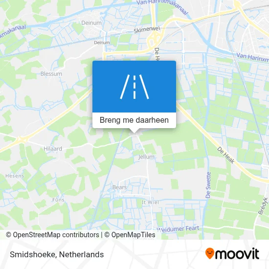Smidshoeke kaart