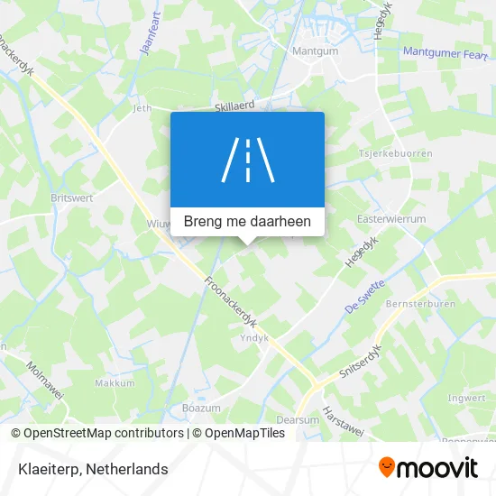 Klaeiterp kaart
