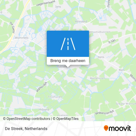 De Streek kaart