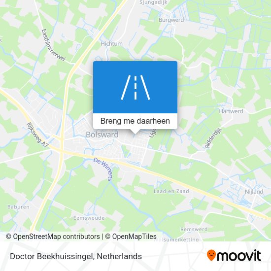 Doctor Beekhuissingel kaart