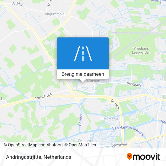 Andringastrjitte kaart