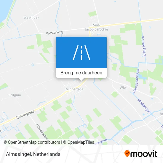 Almasingel kaart