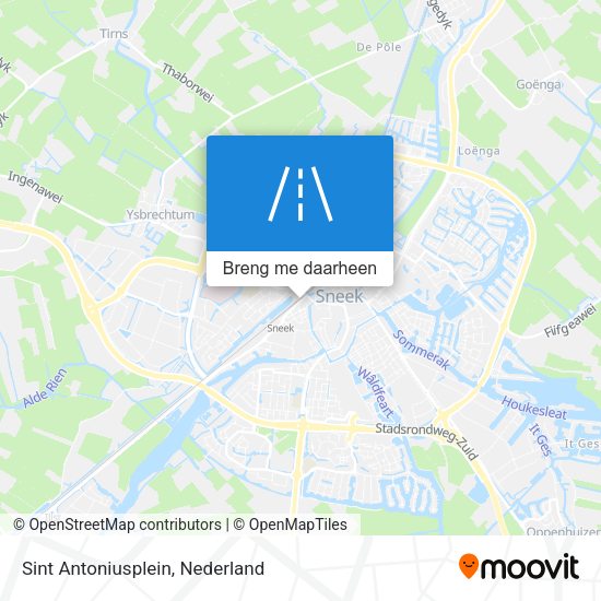 Sint Antoniusplein kaart