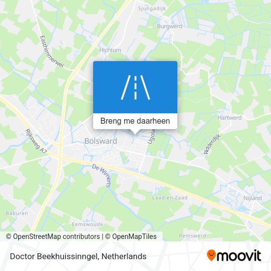 Doctor Beekhuissinngel kaart